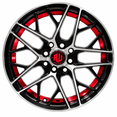 LLANTA  DEPORTIVA  4X100/114,3  HURRACAN  15X7.0  MB-UC-RED  ET 351