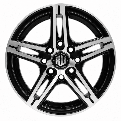 LLANTA DEPORTIVA 4X100/114,3 STAR 13X5.5 MBM ET 352