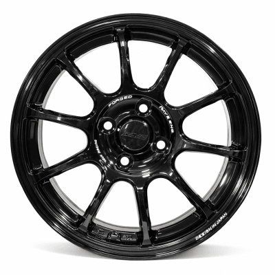 LLANTA DEPORTIVA 4X100 FF13 15X6.5 BLACK MILLING LETTER ET 351