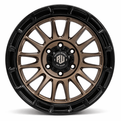 LLANTA DEPORTIVA 5X130 RIVAL 17X8.5 MBRNZ-LMB ET 201