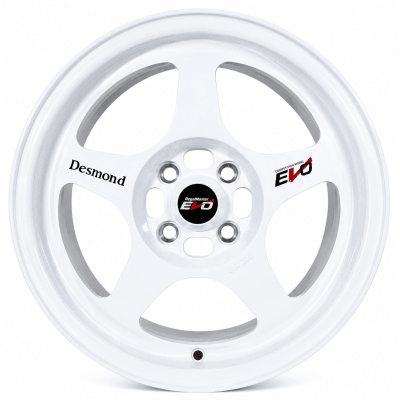 LLANTA  DEPORTIVA  4X100  FF01  15X7.0  WHITE/MILLING SPOKE  ET 351