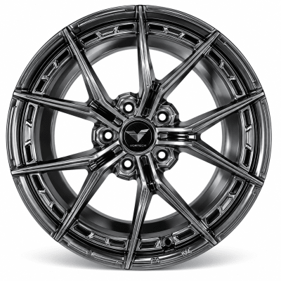 LLANTAS DEPORTIVAS 5X120 FF52 18X8.0 HYPER BLACK ET 301