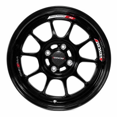 LLANTA  DEPORTIVA  4X100  FF55  15X7.0  BLACK  ET 401