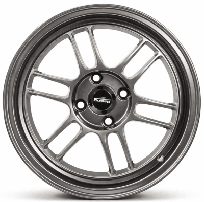 LLANTA DEPORTIVA4X100 FF67 15X7.0 HYPER BLACK ET 351