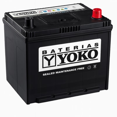 70AH NX110-5L / 80D26L 600CCA BATERIA YOKO1