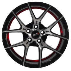 LLANTA  DEPORTIVA  4X100  15N5343B  15X7.0  MB/R  ET  25