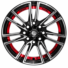 LLANTA  DEPORTIVA  4X100/114,3  CHUKYO  13X7.0  BM-UC-RED  ET 20