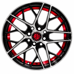 LLANTA  DEPORTIVA  4X100/114,3  HURRACAN  15X7.0  MB-UC-RED  ET 35