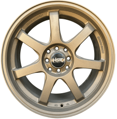 LLANTA DEPORTIVA 4X100/114,3 HSR WHEEL 17X7.5 MATTE BRONZE