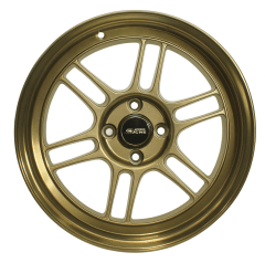 LLANTA DEPORTIVA 5X100 FBX058 17X8.0 SBR3BR ET 35