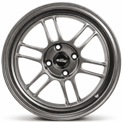 LLANTA DEPORTIVA4X100 FF67 15X7.0 HYPER BLACK ET 35