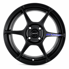 LLANTA  DEPORTIVA  4X100  FF68  15X7.0  MATT  BLACK  ET  35