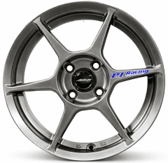 LLANTA DEPORTIVA 4X100 FF68 15X7.0 HYPER BLACK ET 35  (P1)