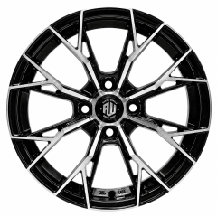 LLANTA DEPORTIVA 4X100/114,3 SUPERSPEED 14X6.0 MBM ET 35