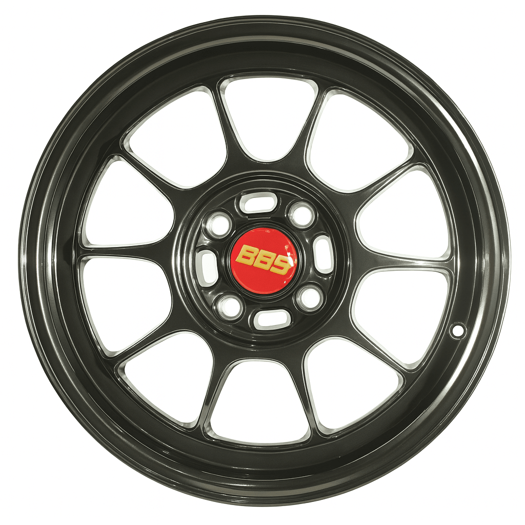 LLANTA DEPORTIVA 4X100 FF55 15X7.0 HYPER BLACK ET 40 0