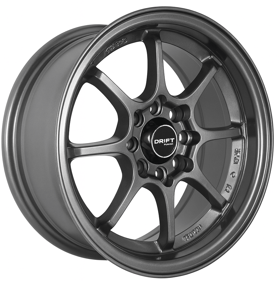 LLANTA DEPORTIVA 8X100/114,3 AZ2113 15X7.0 DARK GUN METAL ET 35 0