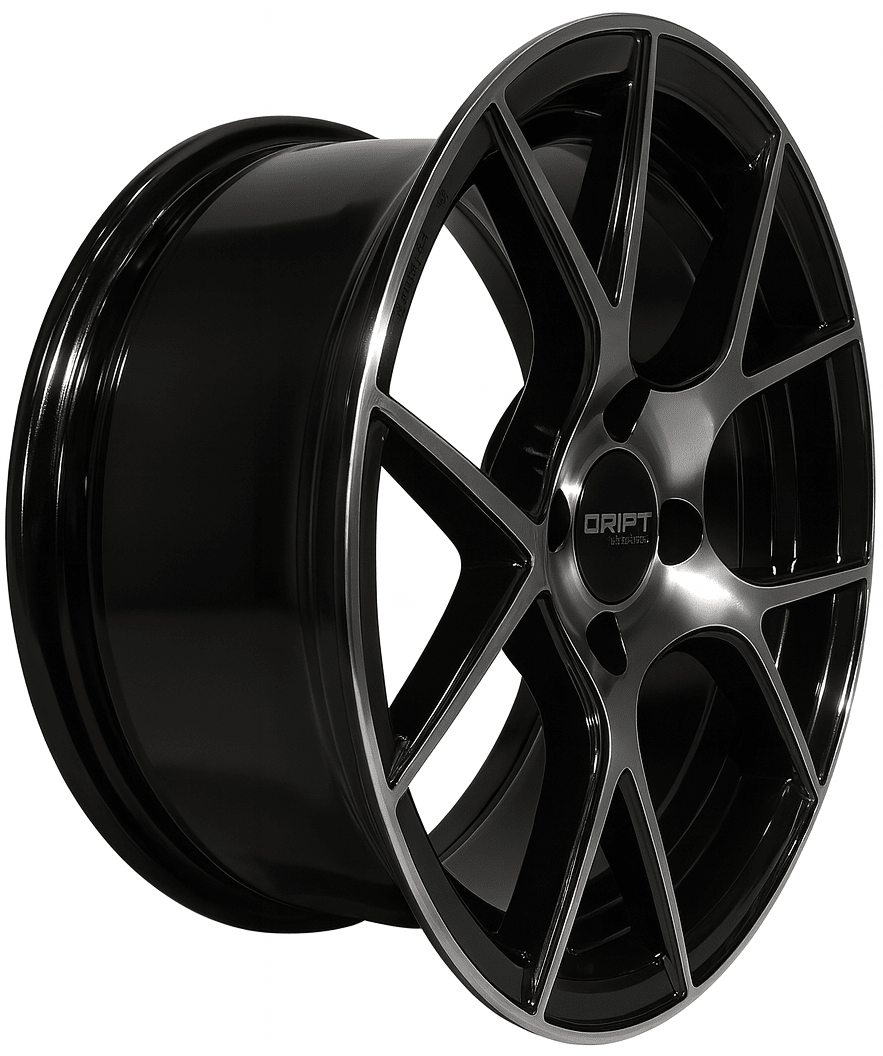 LLANTA  DEPORTIVA  4X100  AZ5007  15X7.0  BLACK  MACHINE  FACE  ET 352