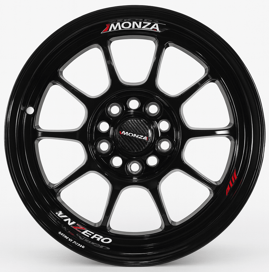 LLANTA DEPORTIVA  5X114,3  FF55  16X7.0  BLACK  ET  38 0