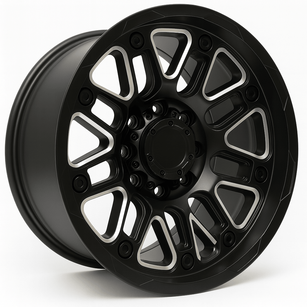 LLANTA DEPORTIVA 6X139,7  FBX155-7  17X9.0  MB/MILLING SPOKE  ET  02