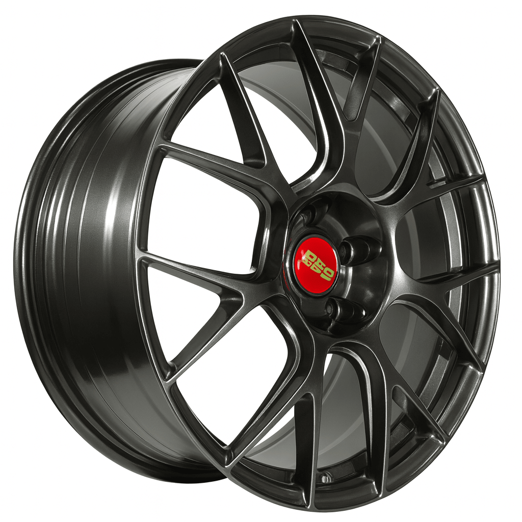 LLANTA DEPORTIVA 5X112 FF26 18X8.0 HYPER BLACK ET 402