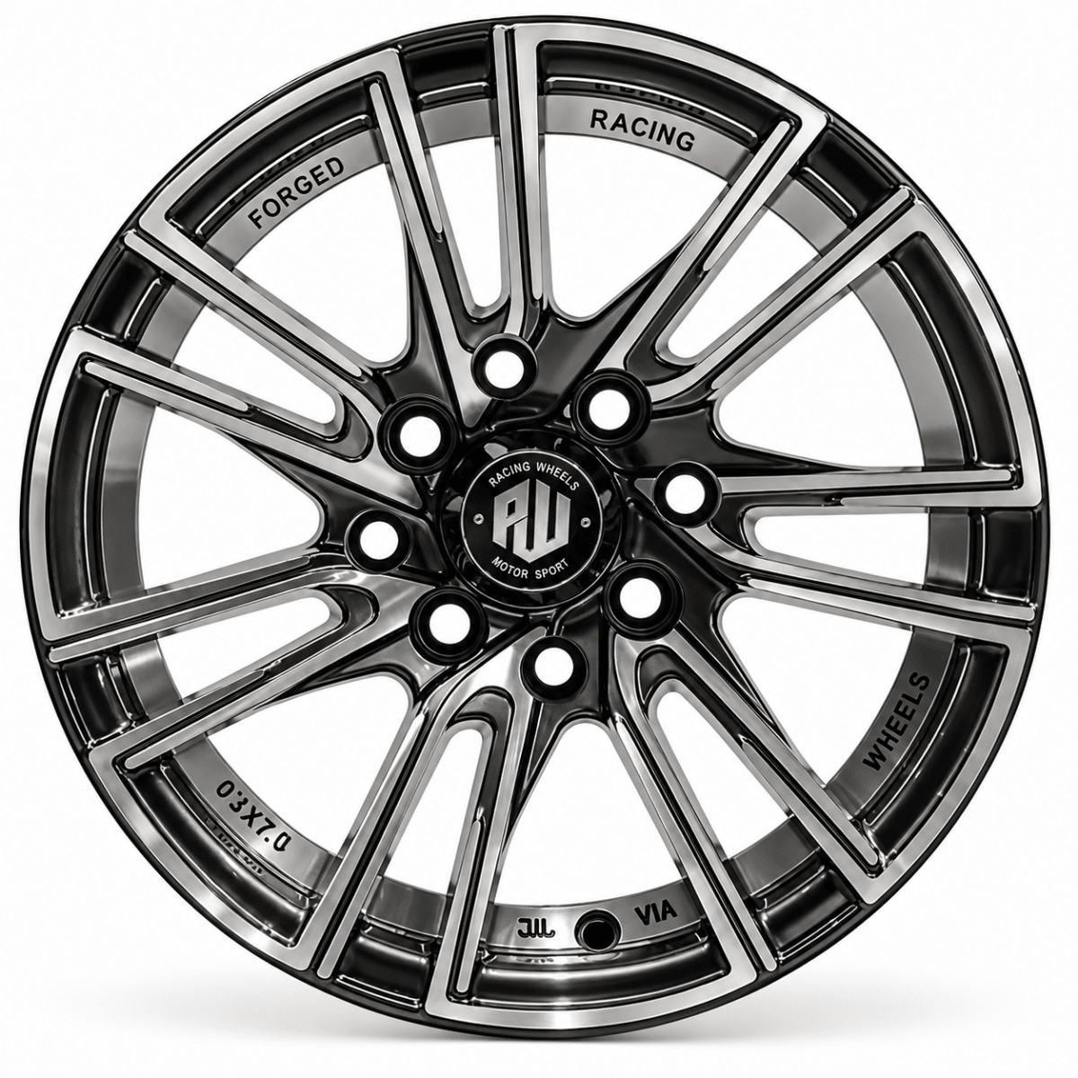 LLANTA DEPORTIVA 4X100/114,3  CHUKYO  13X7.0  GM-UC-M  ET 20 0