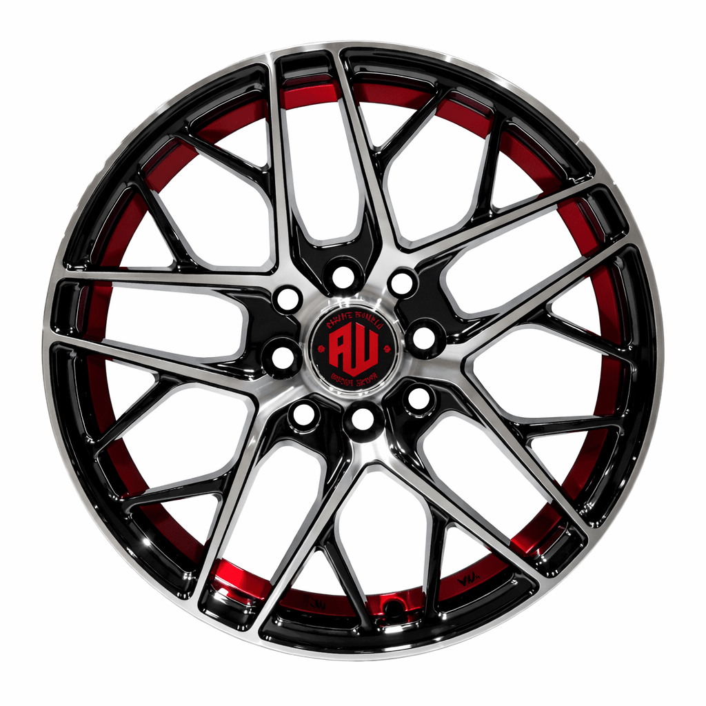 LLANTA DEPORTIVA 4X100/114,3 HURRACAN 14X6.0 BM-UC-RED ET 35 0