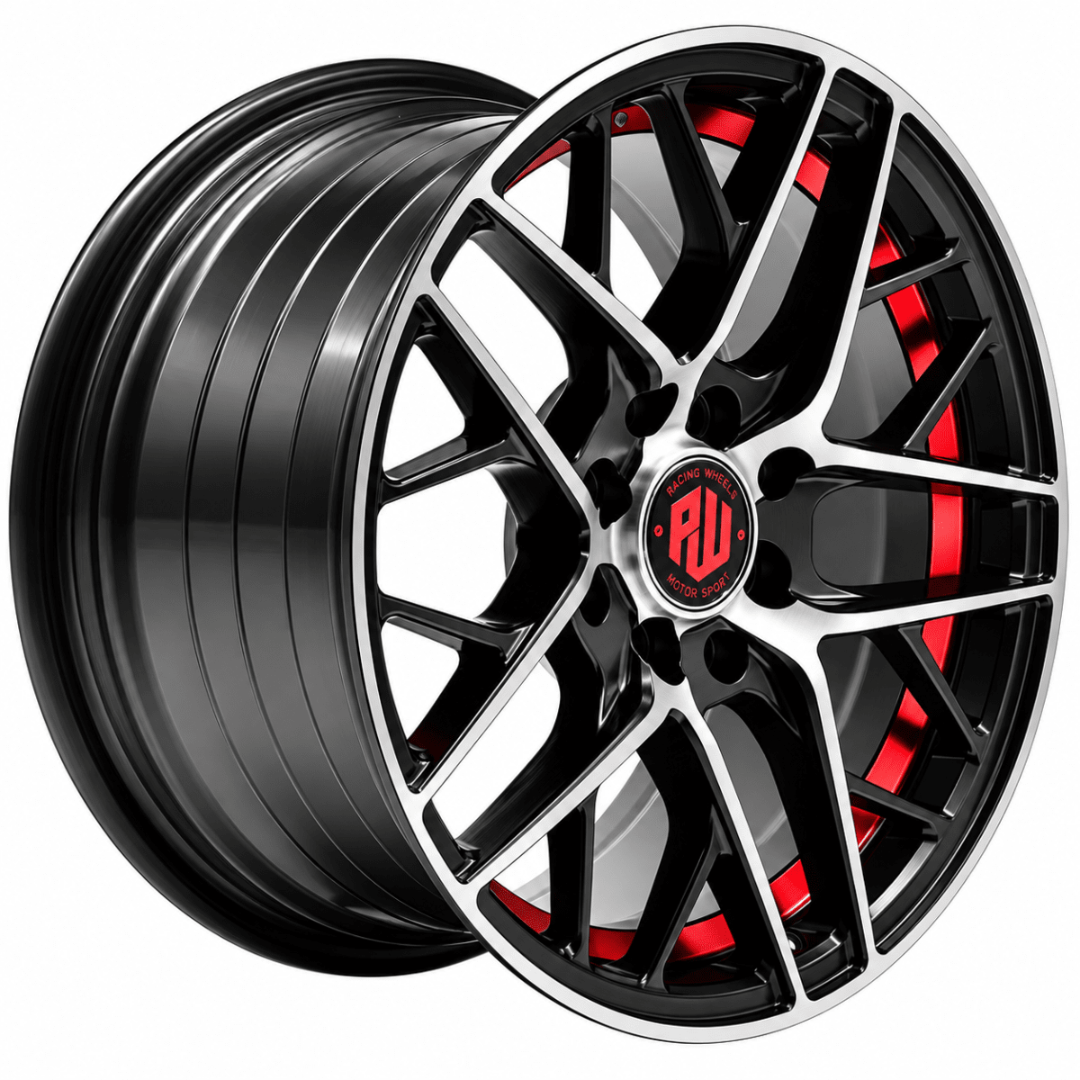 LLANTA  DEPORTIVA  4X100/114,3  HURRACAN  15X7.0  MB-UC-RED  ET 352