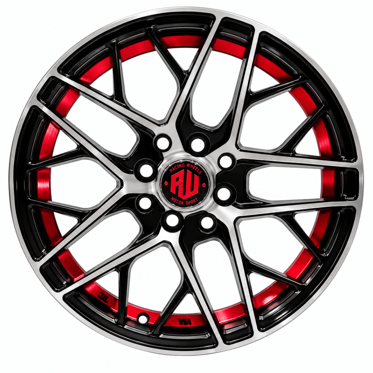 LLANTA  DEPORTIVA  4X100/114,3  HURRACAN  15X7.0  MB-UC-RED  ET 35 0
