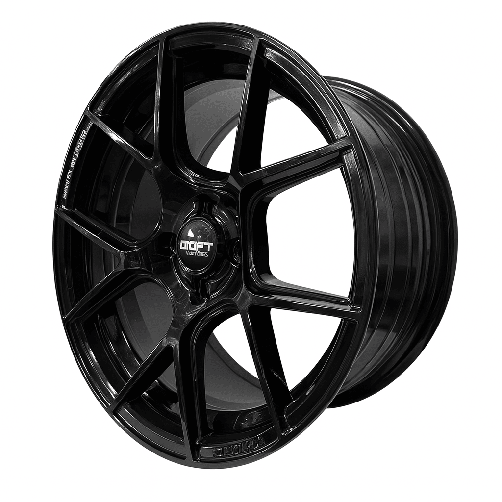 LLANTA DEPORTIVA 4X100 AZ5007 15X7.0 BLACK ET 352