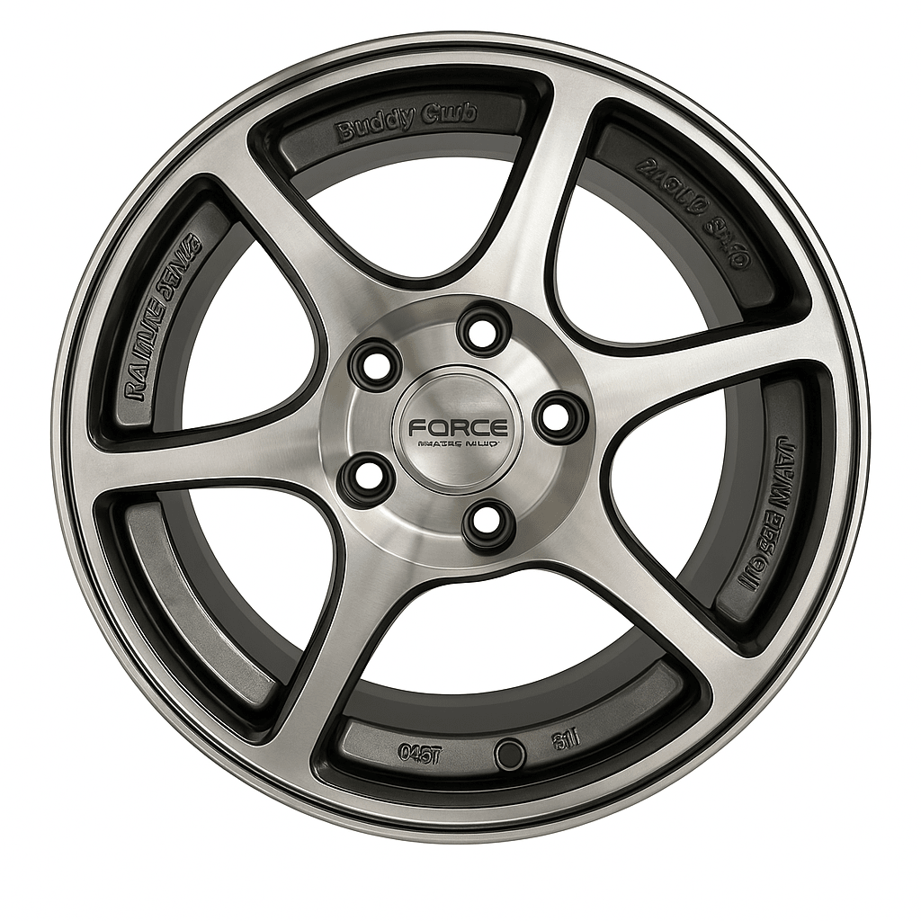 LLANTA DEPORTIVA 4X100/108 MILANO 13X6.5 GM 0