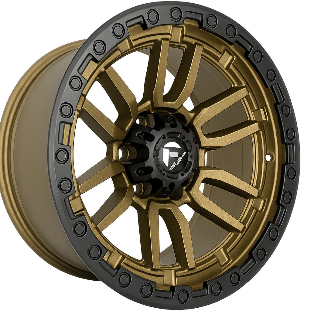 LLANTA DEPORTIVA 6X139,7 DX023 17X9.0 BRONZE/BLACK RING ET 02