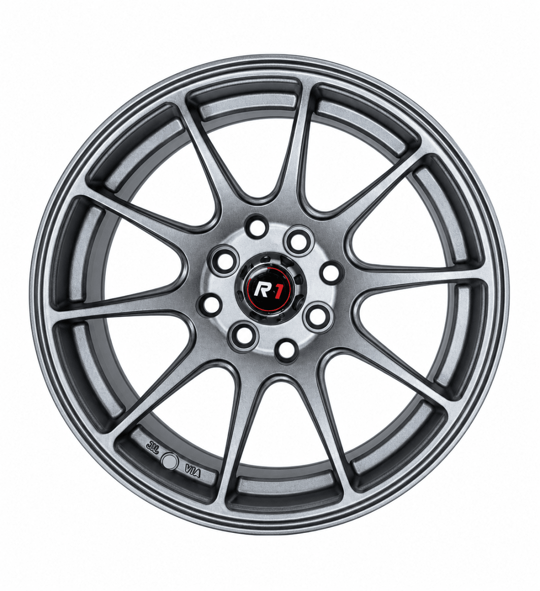 LLANTA DEPORTIVA 8X100/114,3 DX616 14X6.5 MATT GREY ET 5 0