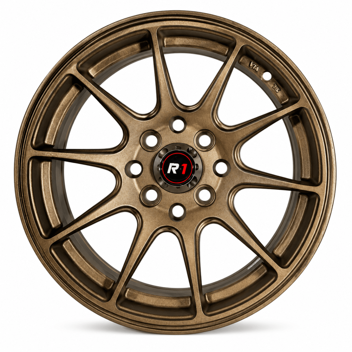 LLANTA DEPORTIVA 8X100/114,3 DX616 14X6.5 MATT BRONZE ET 5 0