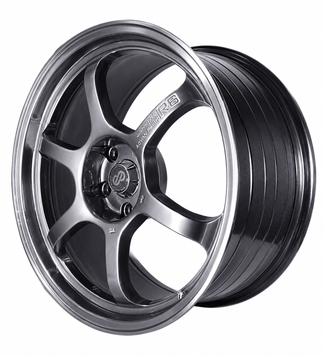 LLANTA DEPORTIVA 5X108 F6002 18X8.5 HYPER BLACK/MILLED TEXT MACHINE ET 422