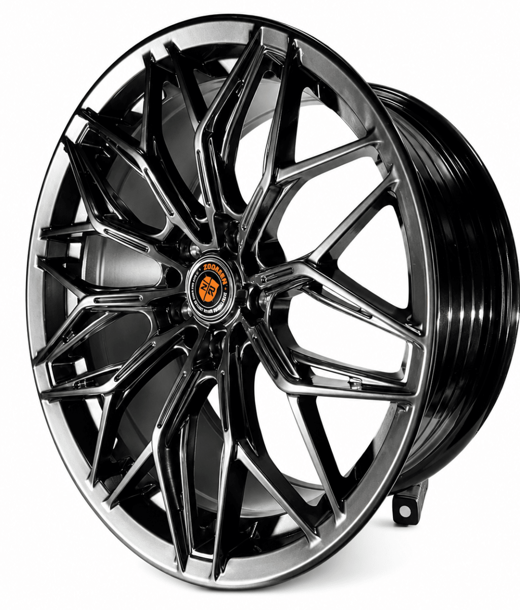 LLANTA DEPORTIVA 5X112 FF106 18X8.5 HYPER BLACK ET 402