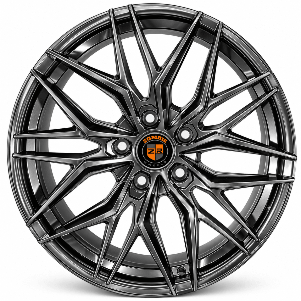 LLANTA DEPORTIVA 5X114,3 FF107 18X8.5 HYPER BLACK ET 40 0