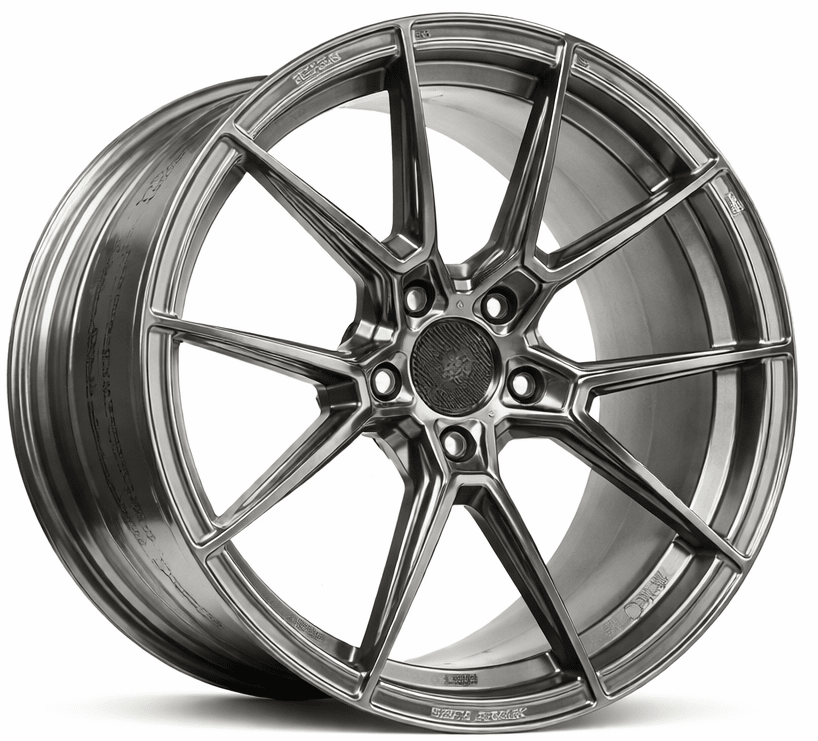 LLANTA DEPORTIVA 5X120 FF56 19X9.5 HYPER BLACK ET 382