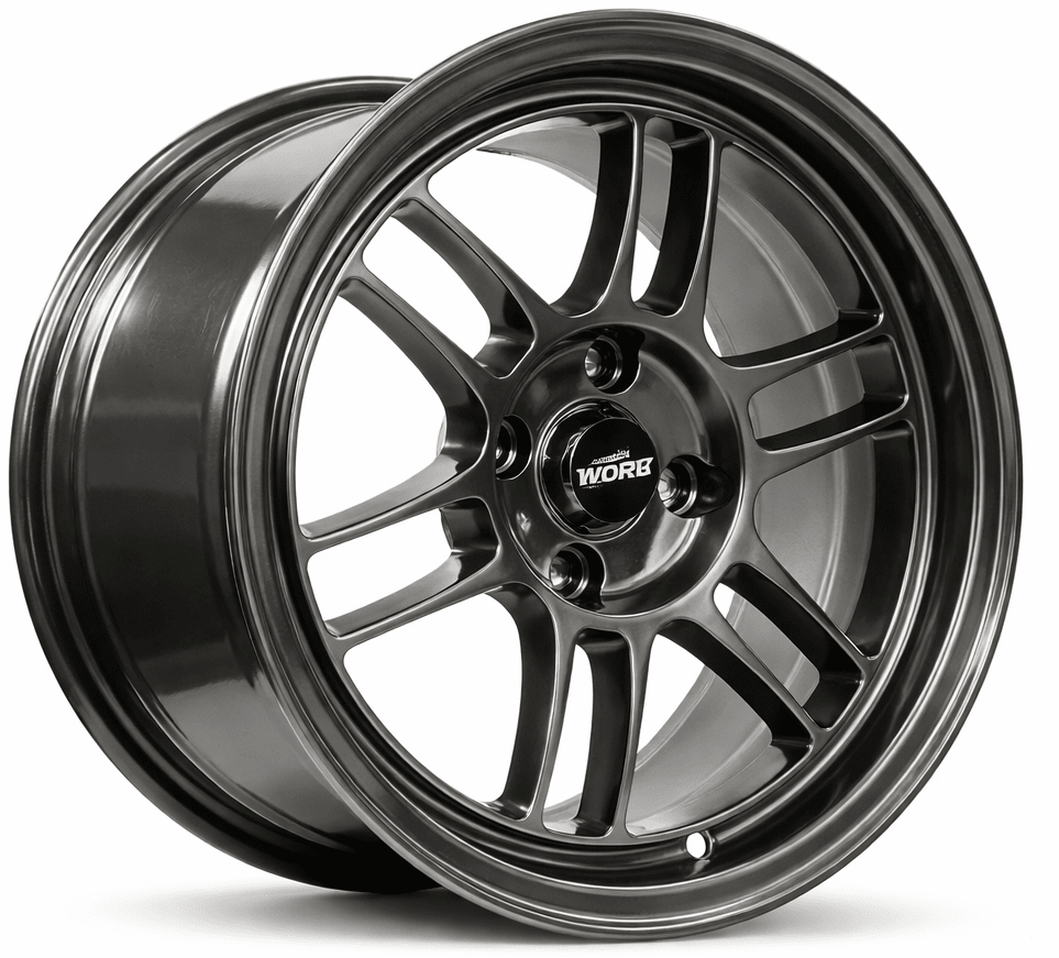 LLANTA DEPORTIVA4X100 FF67 15X7.0 HYPER BLACK ET 352