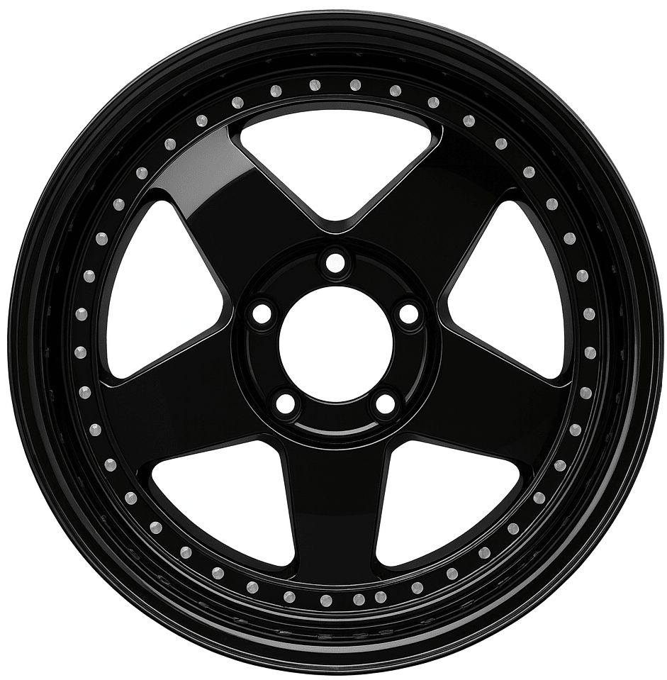 LLANTA DEPORTIVA 6X139,7 HT1042 17X8.0 BLACK/GOLD 0