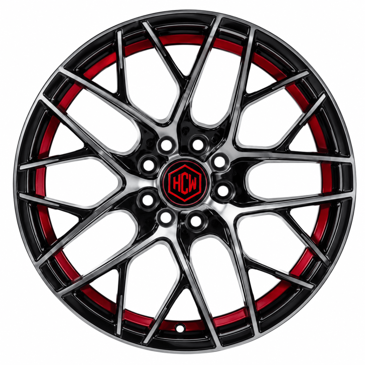 LLANTA DEPORTIVA 4X100/114,3 HURRACAN 14X6.0 MBM-UC-RED ET 35 0