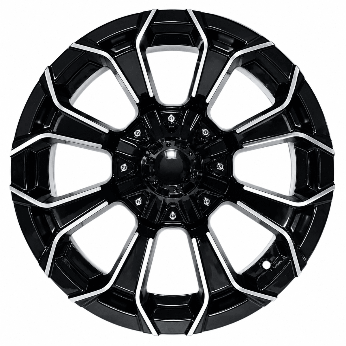 LLANTA DEPORTIVA 6X114,3 HX146B 16X8.0 BLACK MACHINED ET 0 0