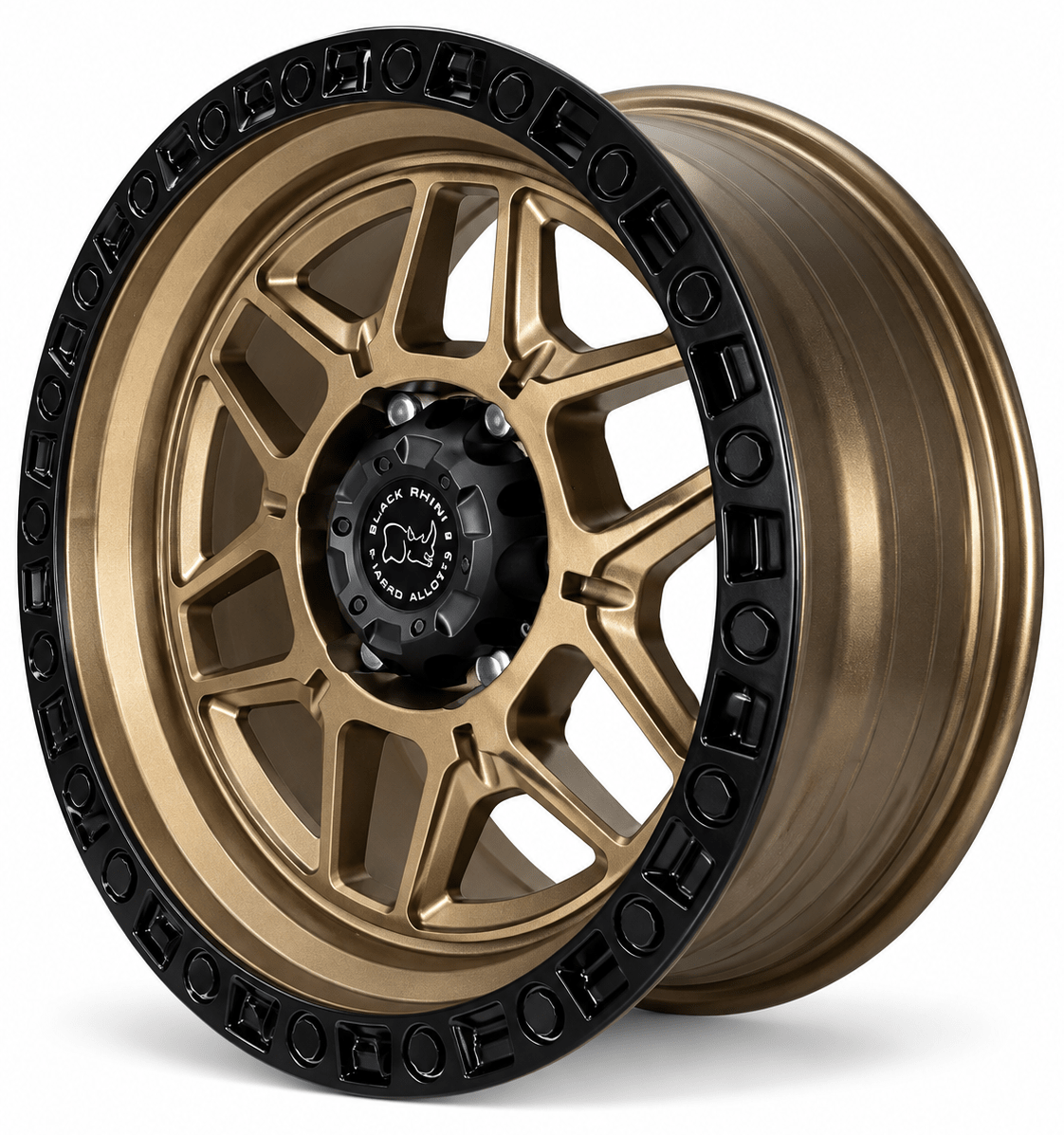 LLANTA DEPORTIVA 6X139,7 X019 18X9.0 BRONZE MATT BLACK LIP ET 02