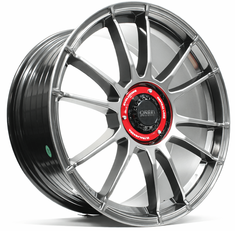 LLANTA DEPORTIVA 5X112/114,3 YF0256 19X8.5 HYPER BLACK ET 352