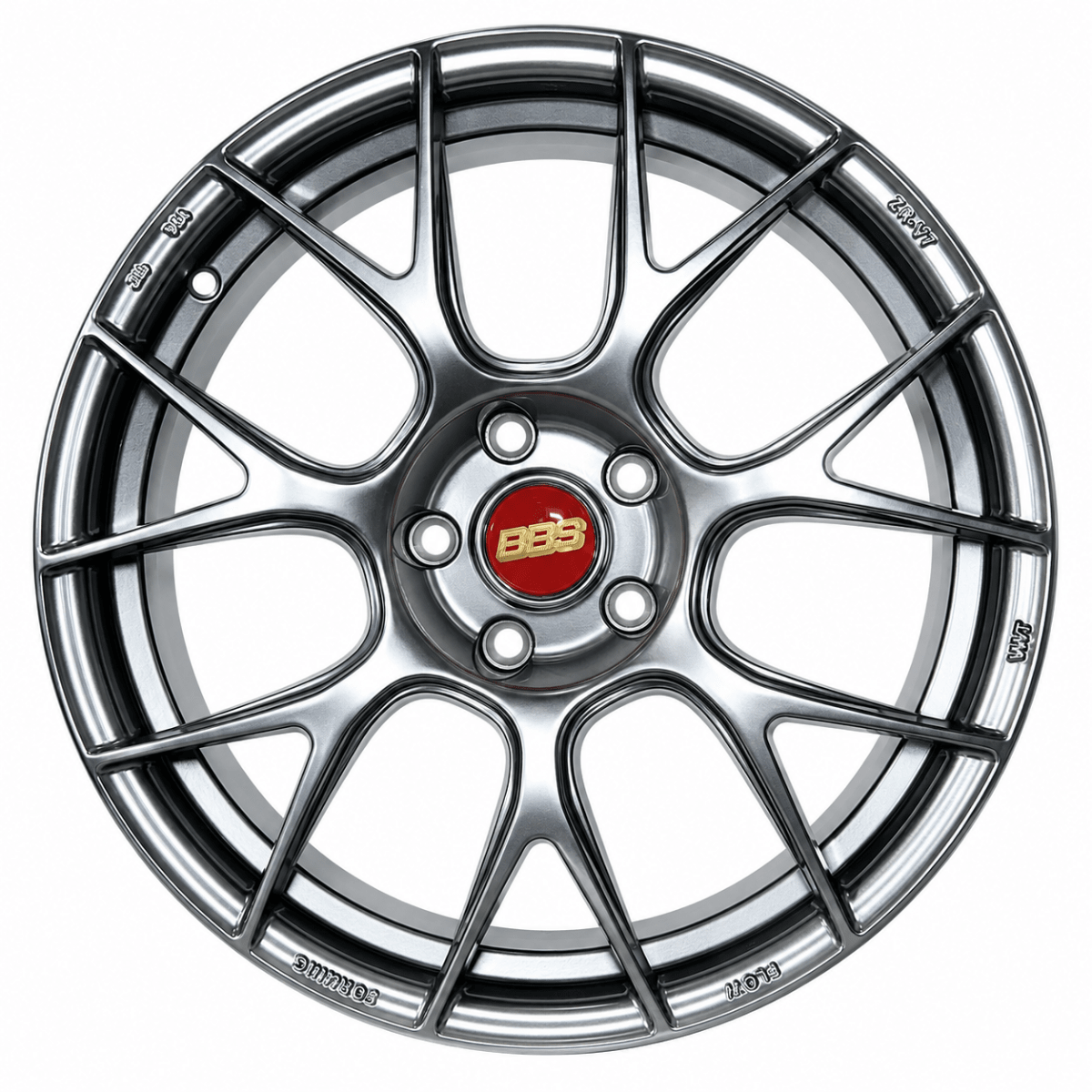 LLANTA DEPORTIVA 5X108 ZR-V7 18X8.0 HYPER BLACK ET 35 0