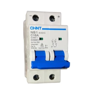 INT AUTOMATICO 2X16A DC C 500VDC1