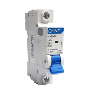 INT AUTOMATICO 1X20A 6KA CHINT1