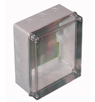CAJA ESTANCA 195X270X113 TAPA TRANSPARENTE1