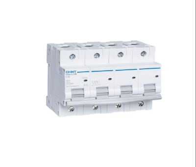 INT AUTOMATICO 4X80A 20K C NB8-125R RIEL DIN1