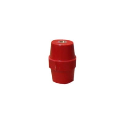 AISLADOR RESINA BARRIL 28X35 ROJO1