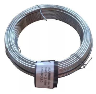 ALAMBRE GALVANIZADO 14AWG 1KG SABLE1
